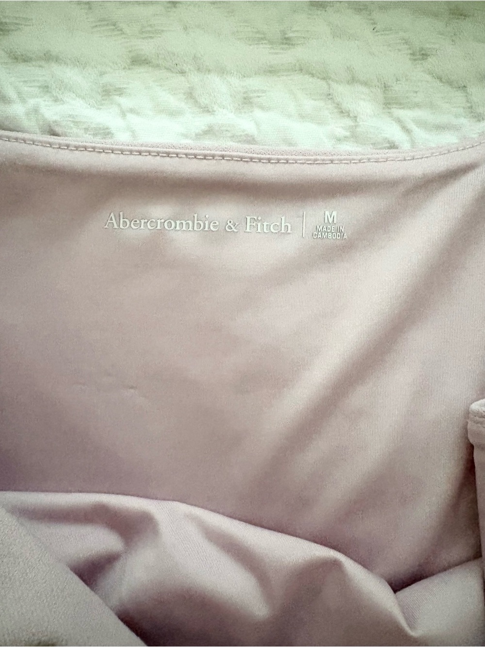 Abercrombie & Fitch Pink Bubble Hem Midi Dress - Picture 5 of 10